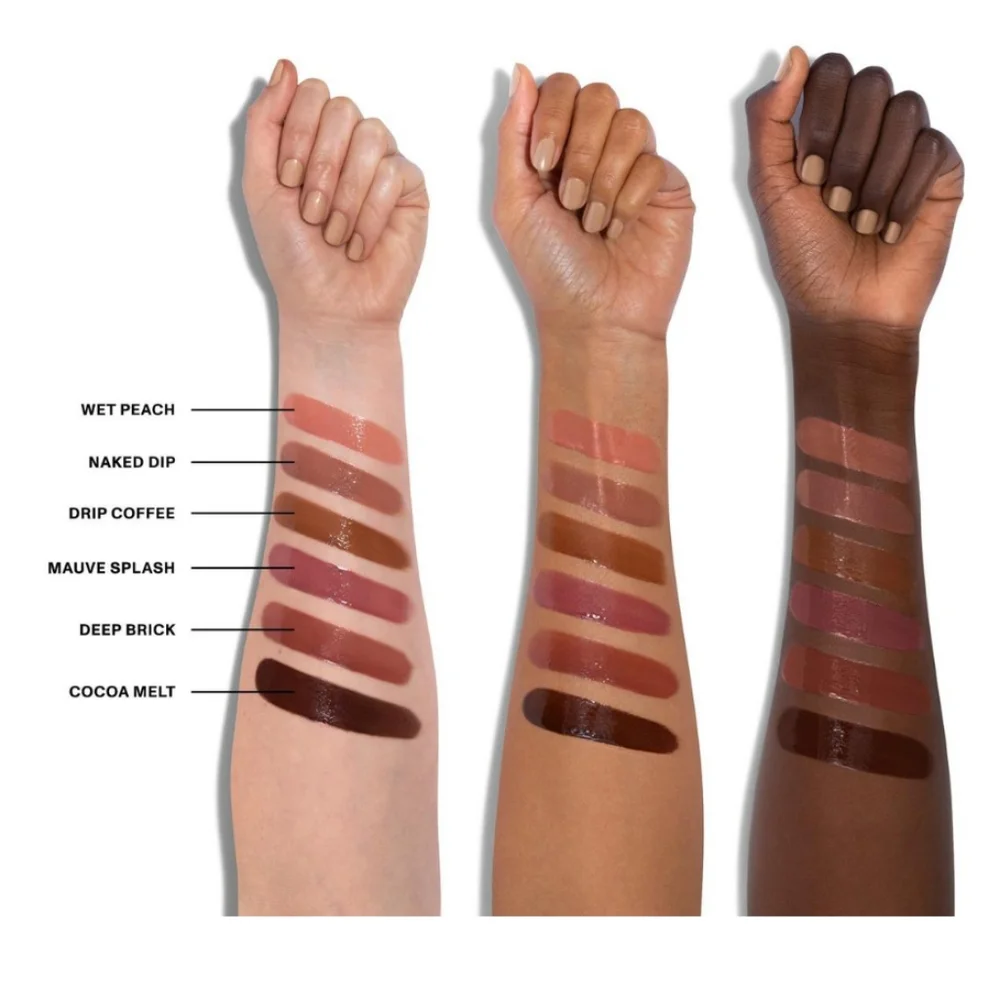 Morphe Dripglass Drenched High Pigment Lipgloss Shade: Wet Peach ✨ New